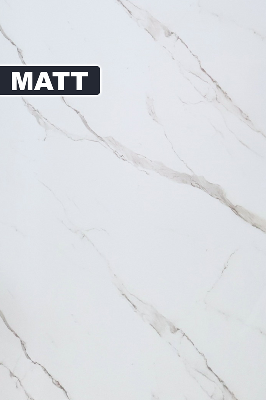 MATT Beli Marmor - Stenski Paneli 260x122cm