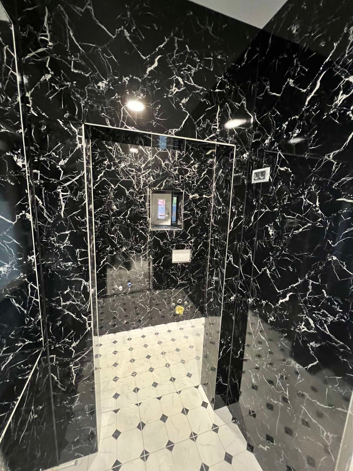 Črni Carrara Marmor - Stenski Paneli 260x122cm