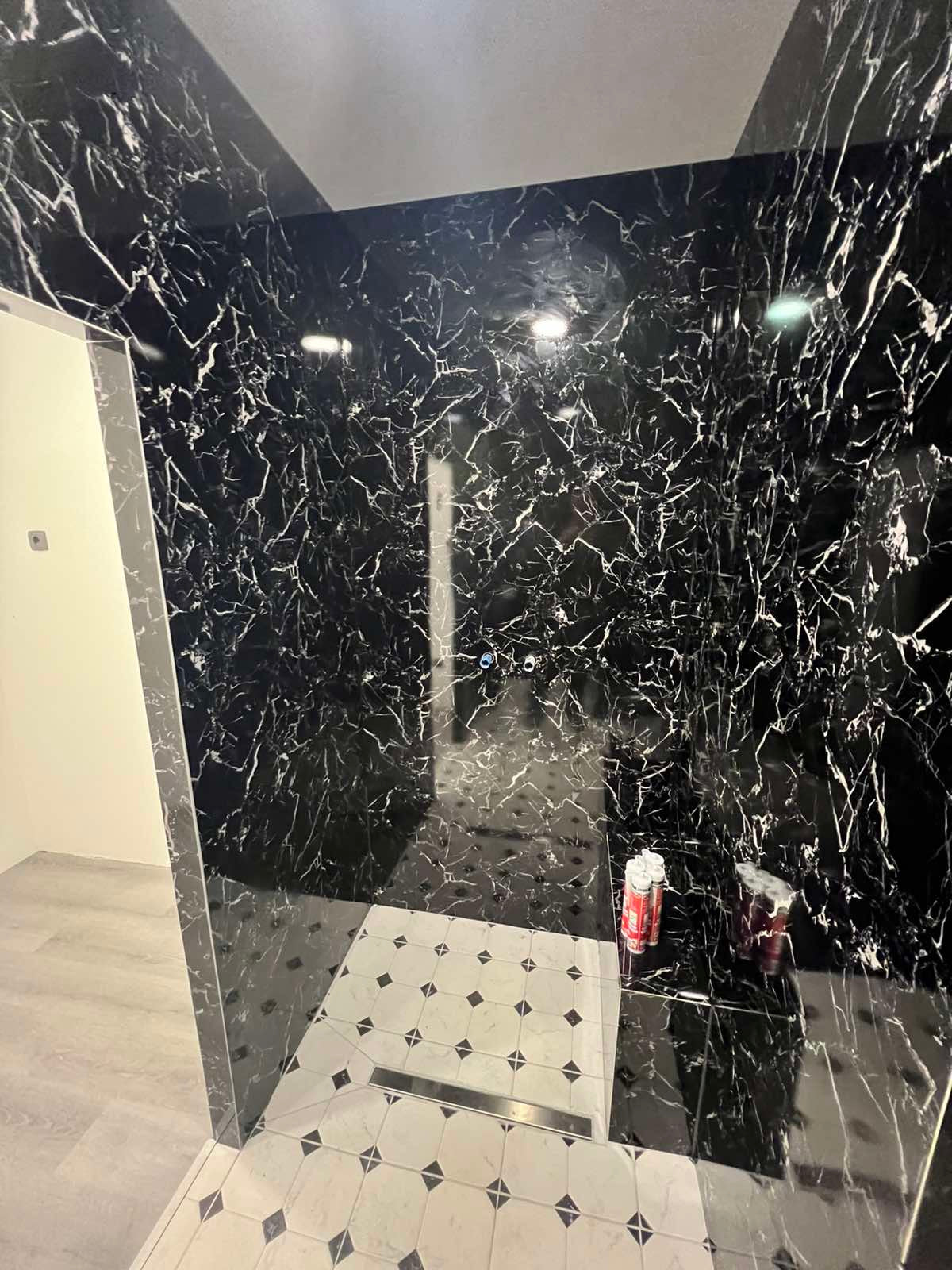 Črni Carrara Marmor - Stenski Paneli 260x122cm